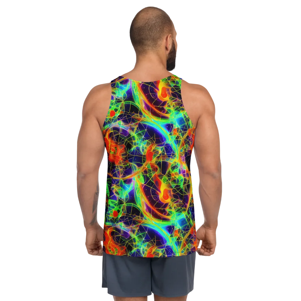 Pirie Pulse on Men's Tank Top — Back