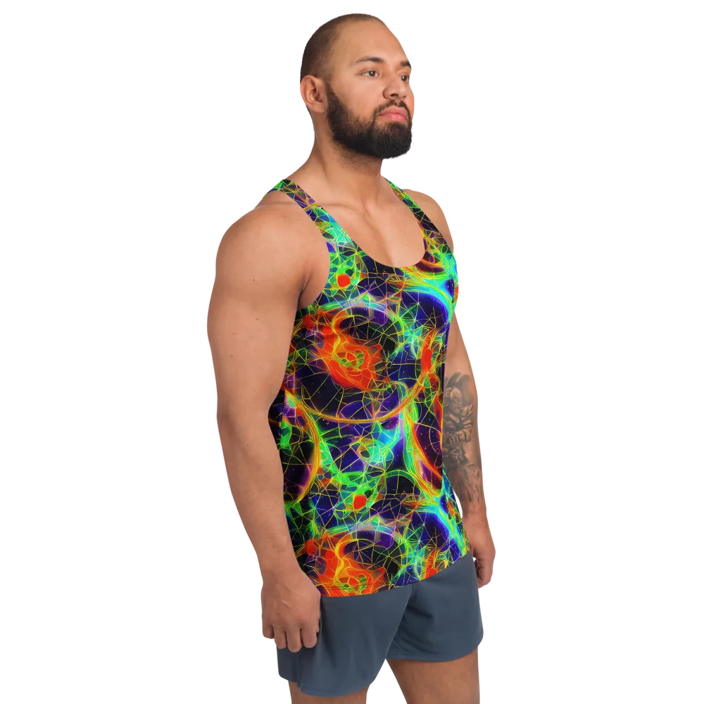 Pirie Pulse on Men's Tank Top — Right Front