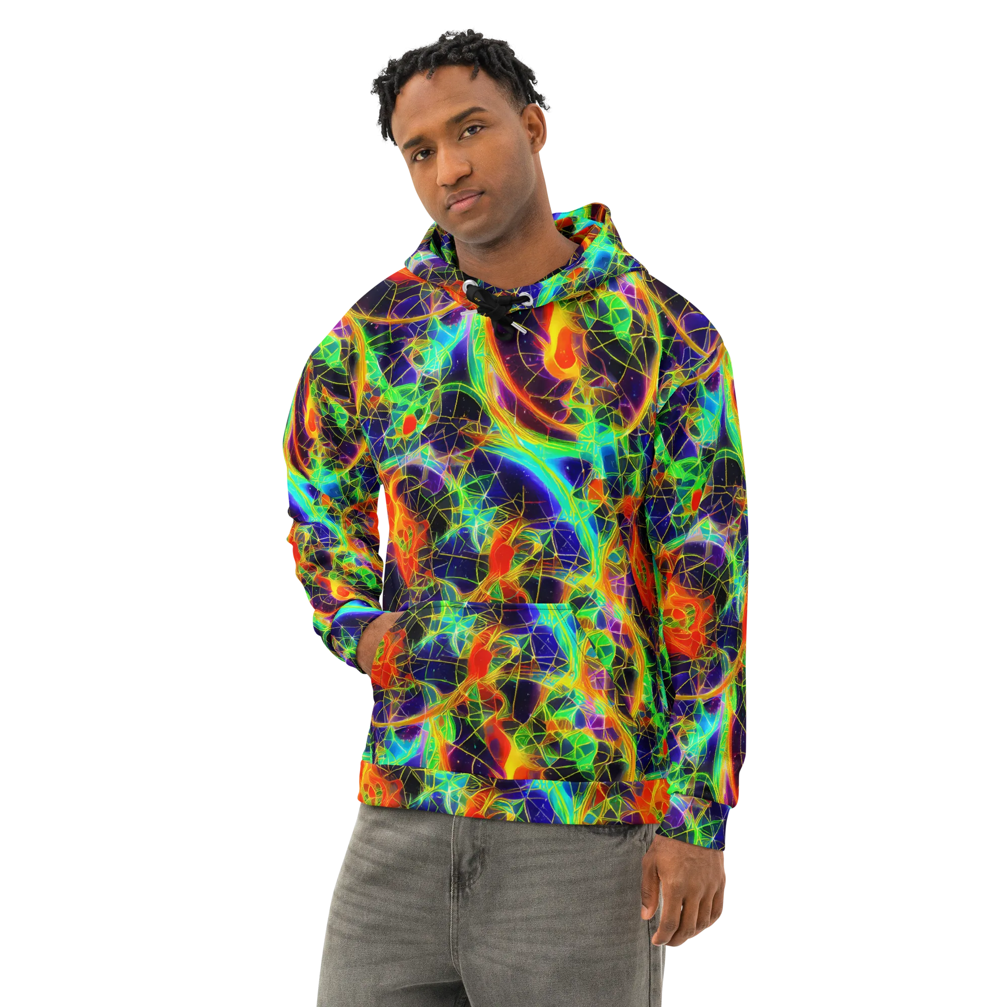 Pirie Pulse on Cotton Hoodie — Left Front