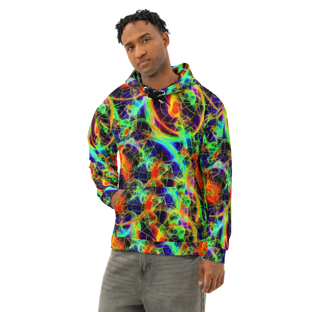 Pirie Pulse on Cotton Hoodie — Left Front
