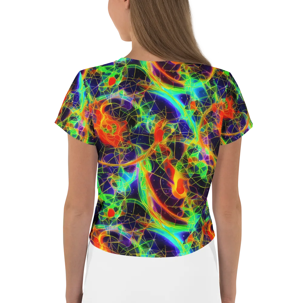 Pirie Pulse on Crop Tee — Back