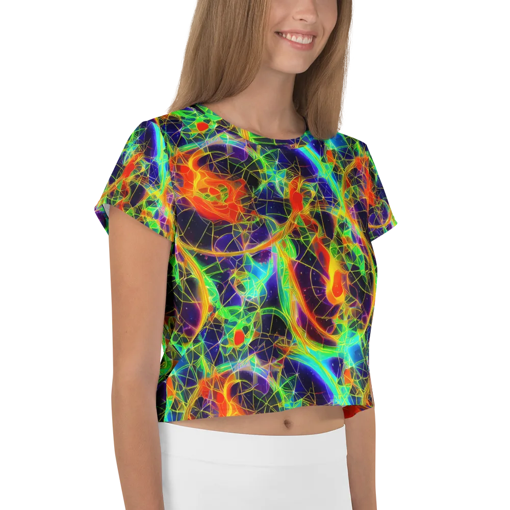 Pirie Pulse on Crop Tee — Right