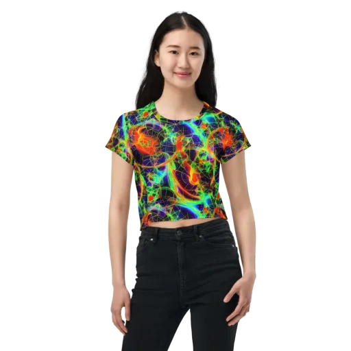 Pirie Pulse on a Crop Tee