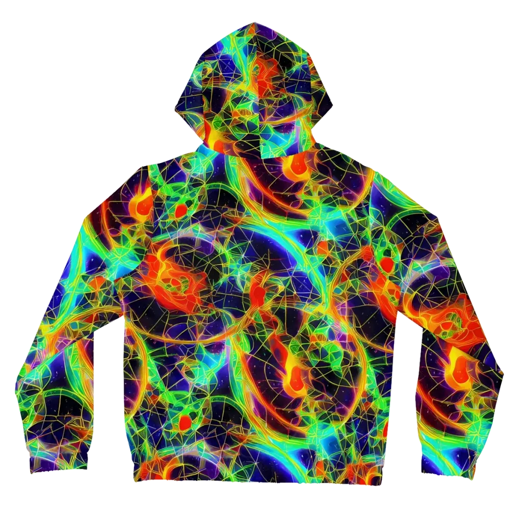 Pirie Pulse on Women's Full-Zip Hoodie — Back