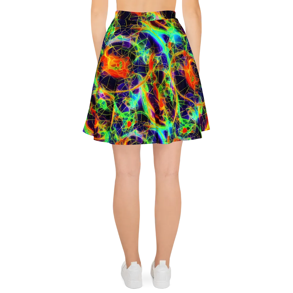 Pirie Pulse on Skater Skirt — Back