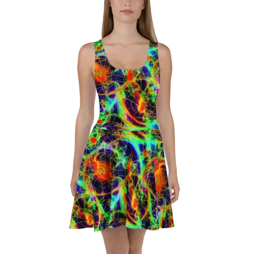 Pirie Pulse on a Skater Dress