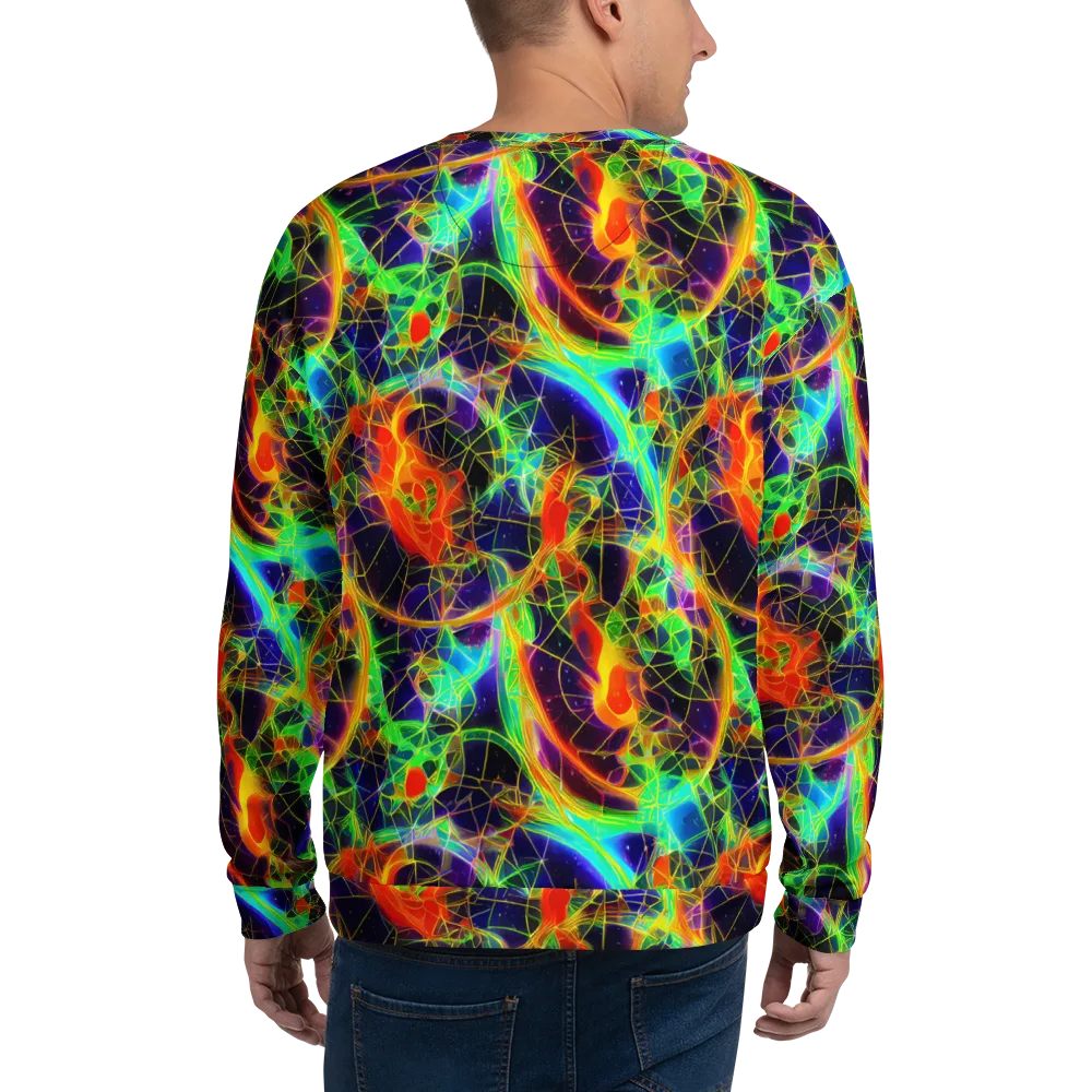 Pirie Pulse on Sweatshirt — Back