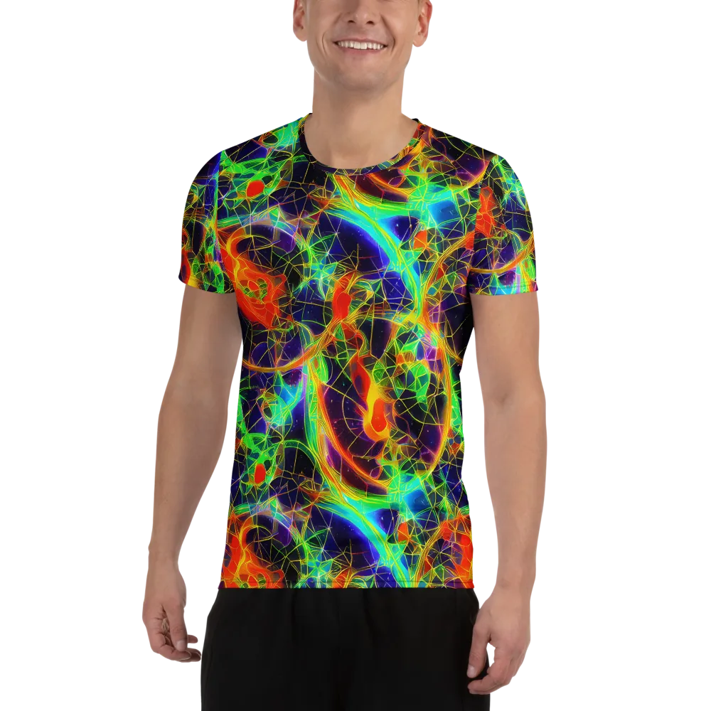 Pirie Pulse on Men's Athletic T-Shirt — Front