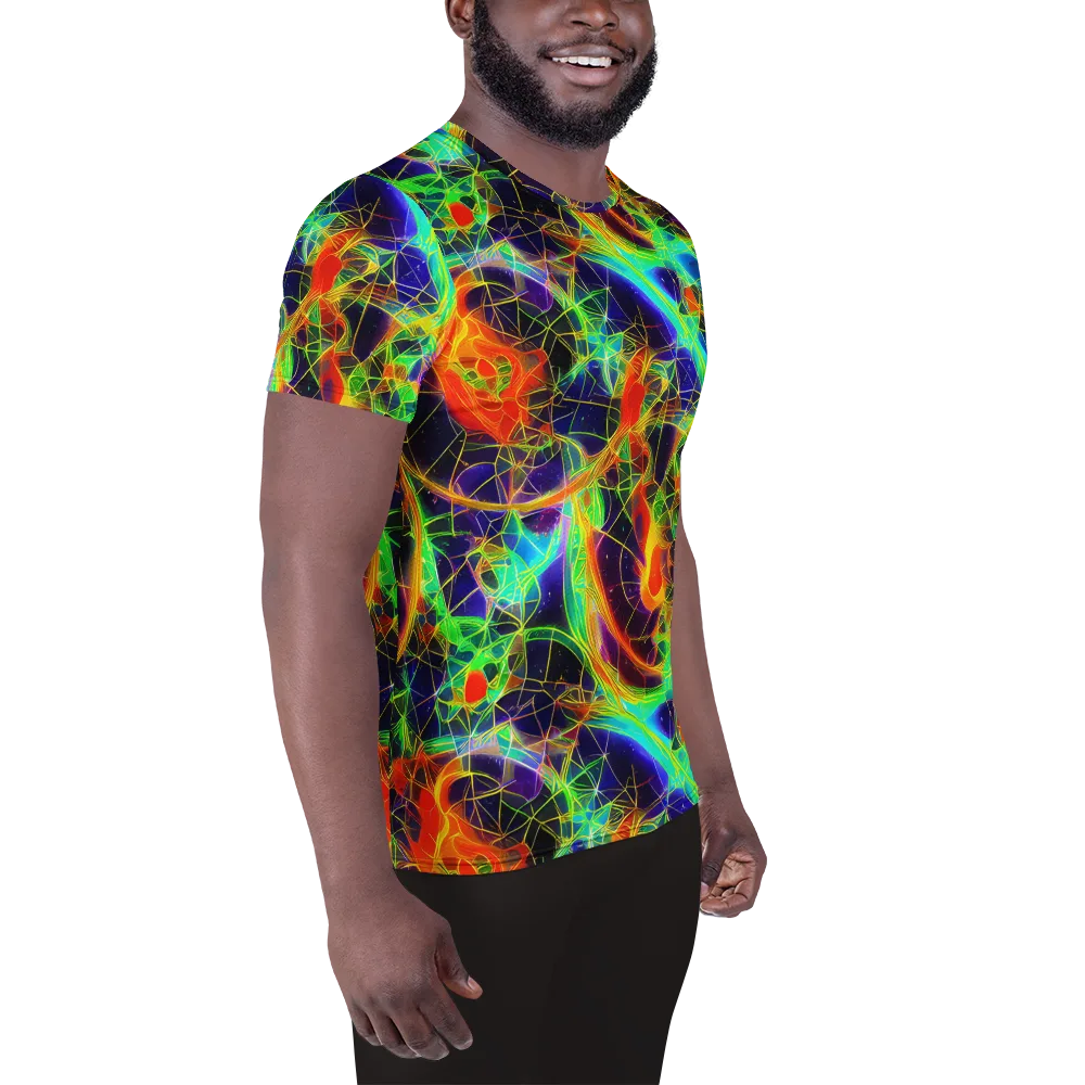 Pirie Pulse on Men's Athletic T-Shirt — Right