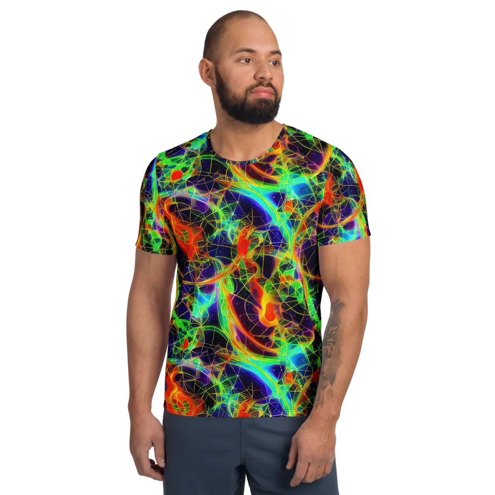 Pirie Pulse on Men's Athletic T-Shirt — Front