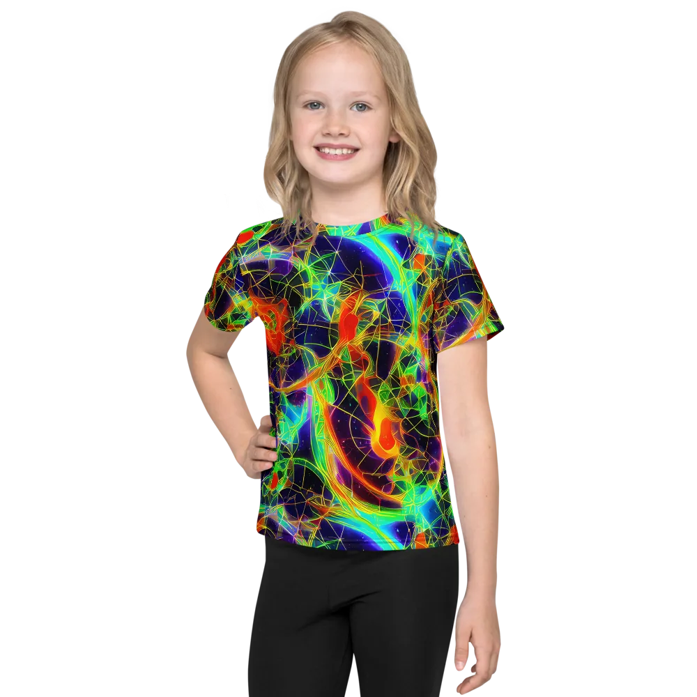 Pirie Pulse on Kids Crew Neck T-Shirt — Front