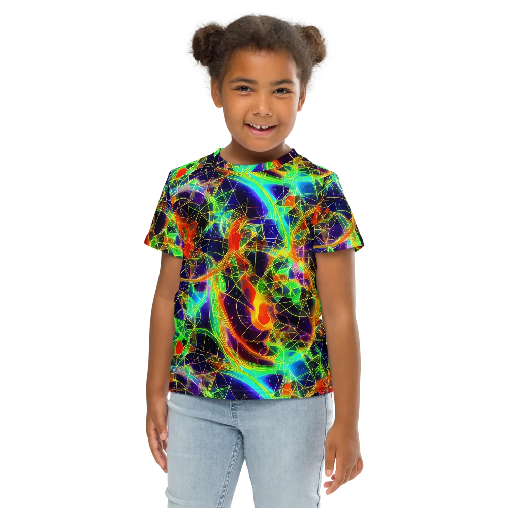 Pirie Pulse on Kids Crew Neck T-Shirt — Front
