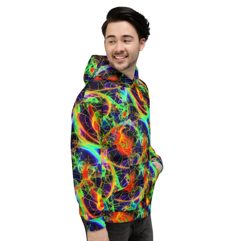 Pirie Pulse on Hoodie — Right