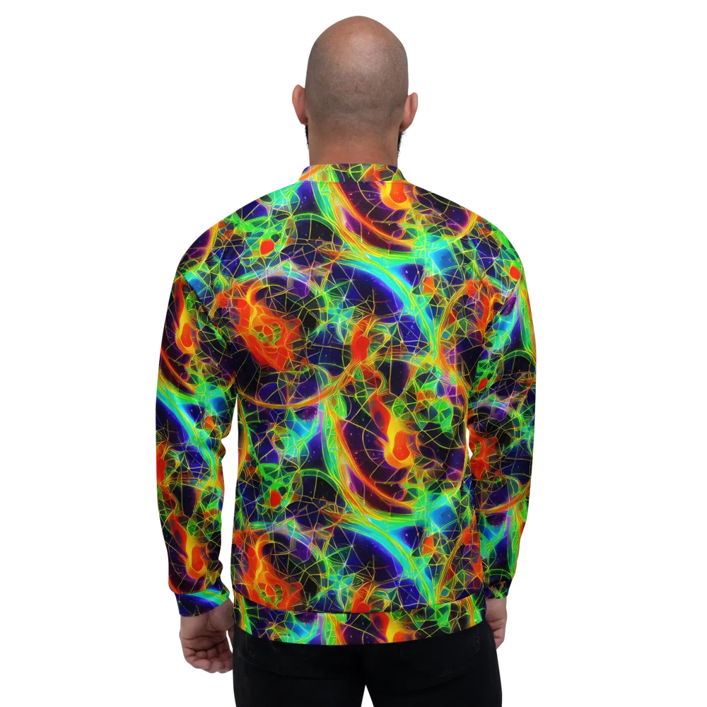 Pirie Pulse on Bomber Jacket — Back
