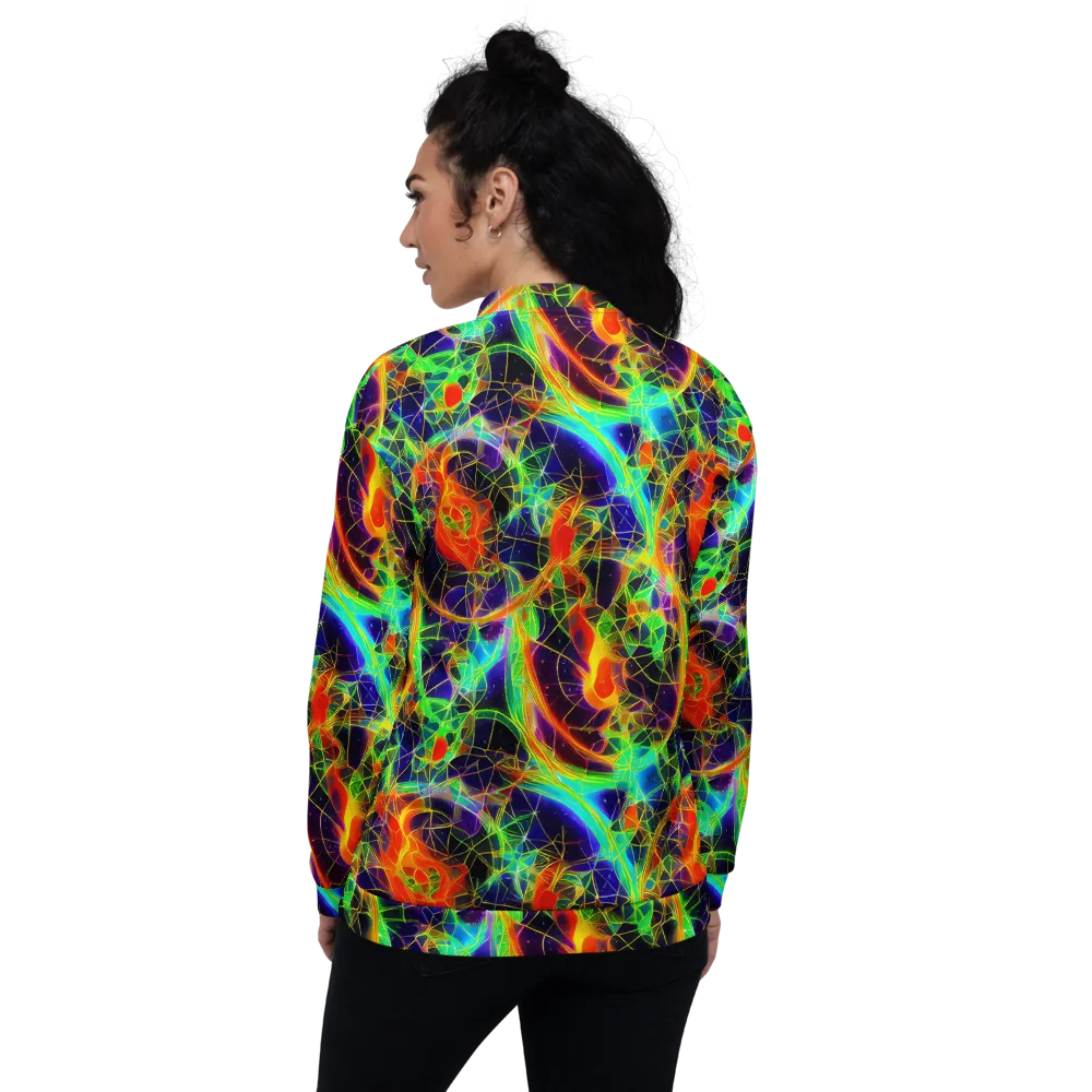 Pirie Pulse on Bomber Jacket — Back