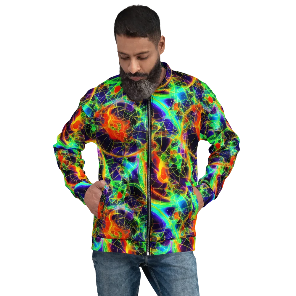 Pirie Pulse on Bomber Jacket — Front