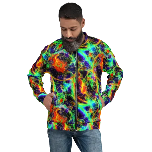 Pirie Pulse on a Bomber Jacket