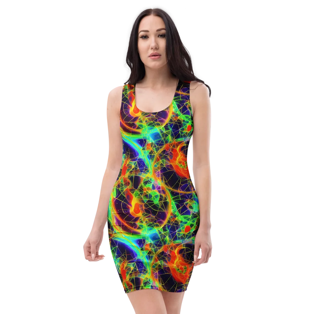 Pirie Pulse on Bodycon Dress — Front