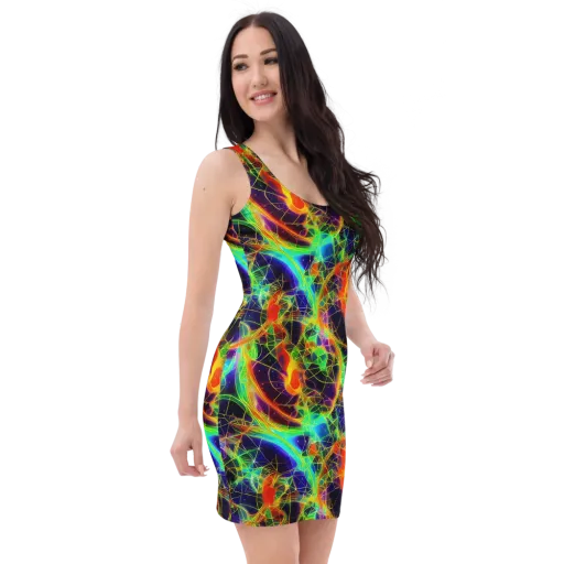 Pirie Pulse on a Bodycon Dress