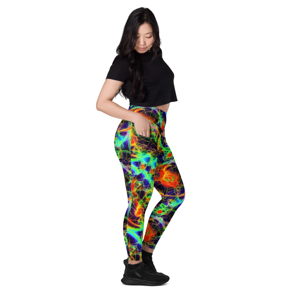 Pirie Pulse on Leggings with Pockets — Right