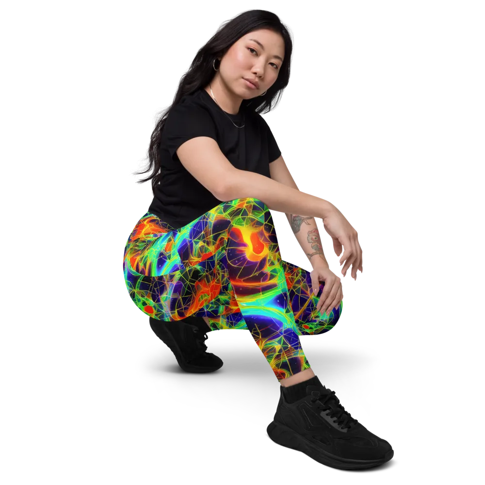 Pirie Pulse on Leggings with Pockets — Right Front