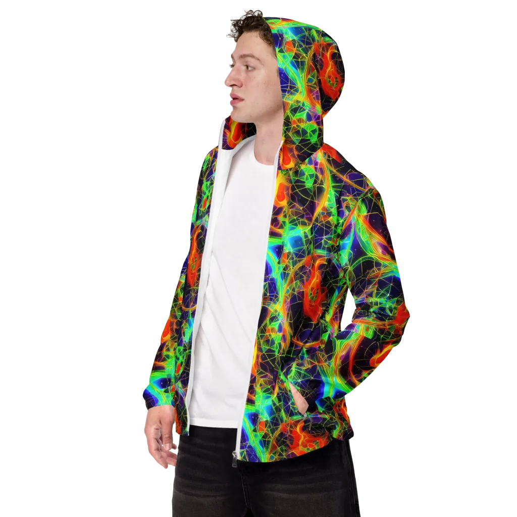 Pirie Pulse on Men's Windbreaker — Left Front