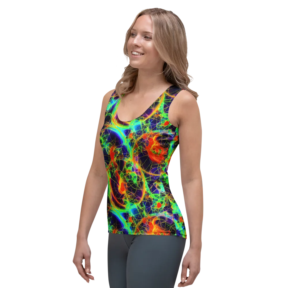 Pirie Pulse on Women's Tank Top — Left Front