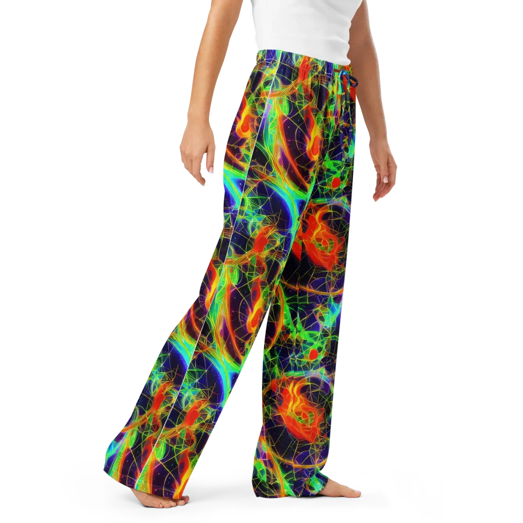 Pirie Pulse on Women's Pajama Pants — Right Front