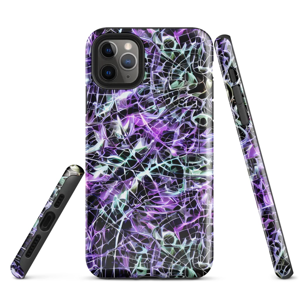 Spectral Circuitry on Tough Case for iPhone® — Front
