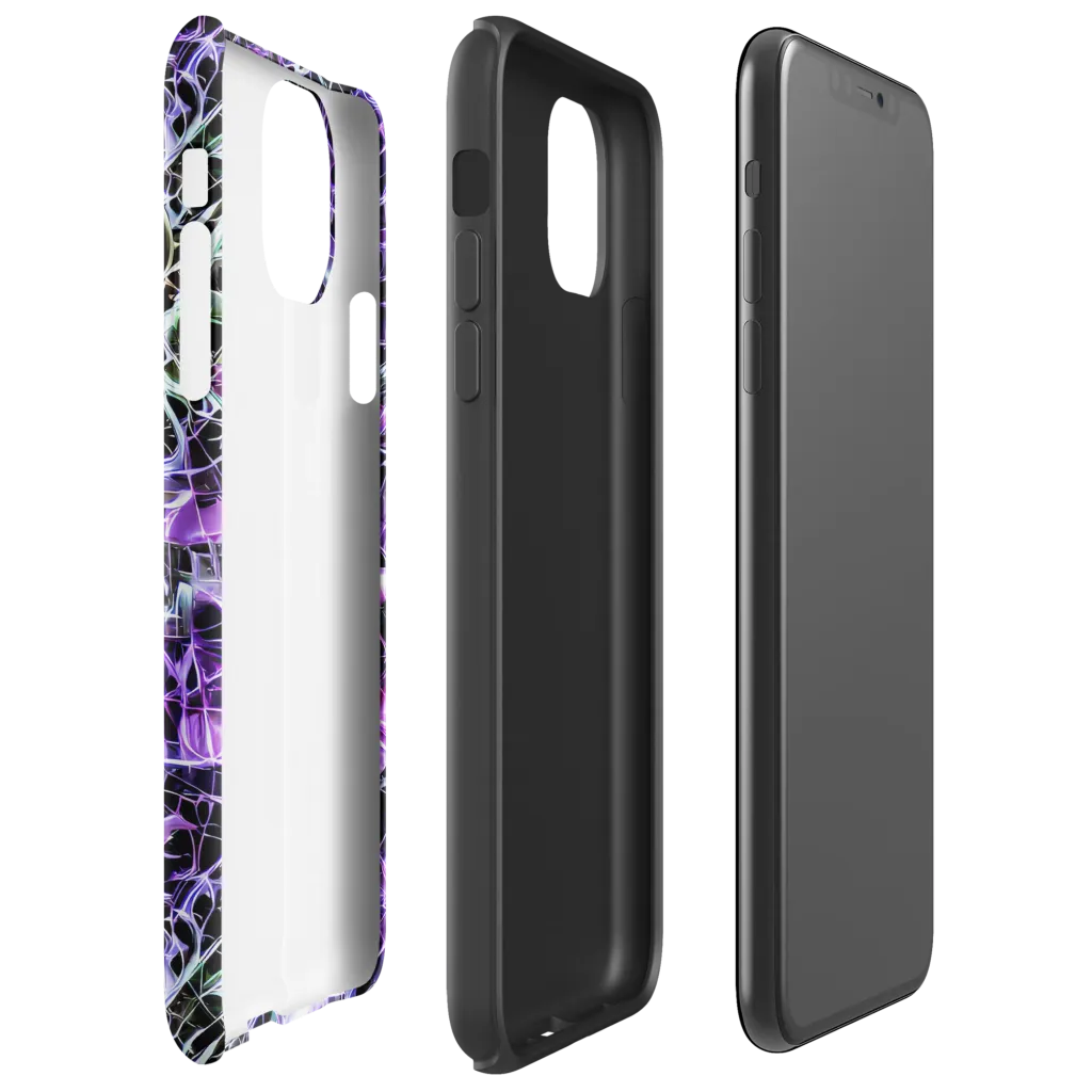 Spectral Circuitry on Tough Case for iPhone® — Right
