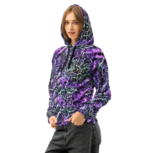 Spectral Circuitry on a Cotton Hoodie