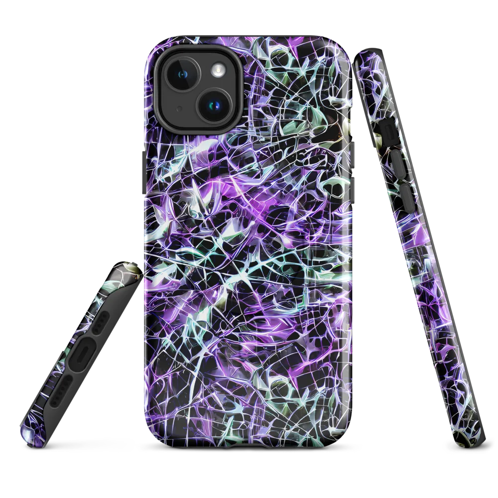 Spectral Circuitry on MagSafe Tough Case for iPhone® — Front