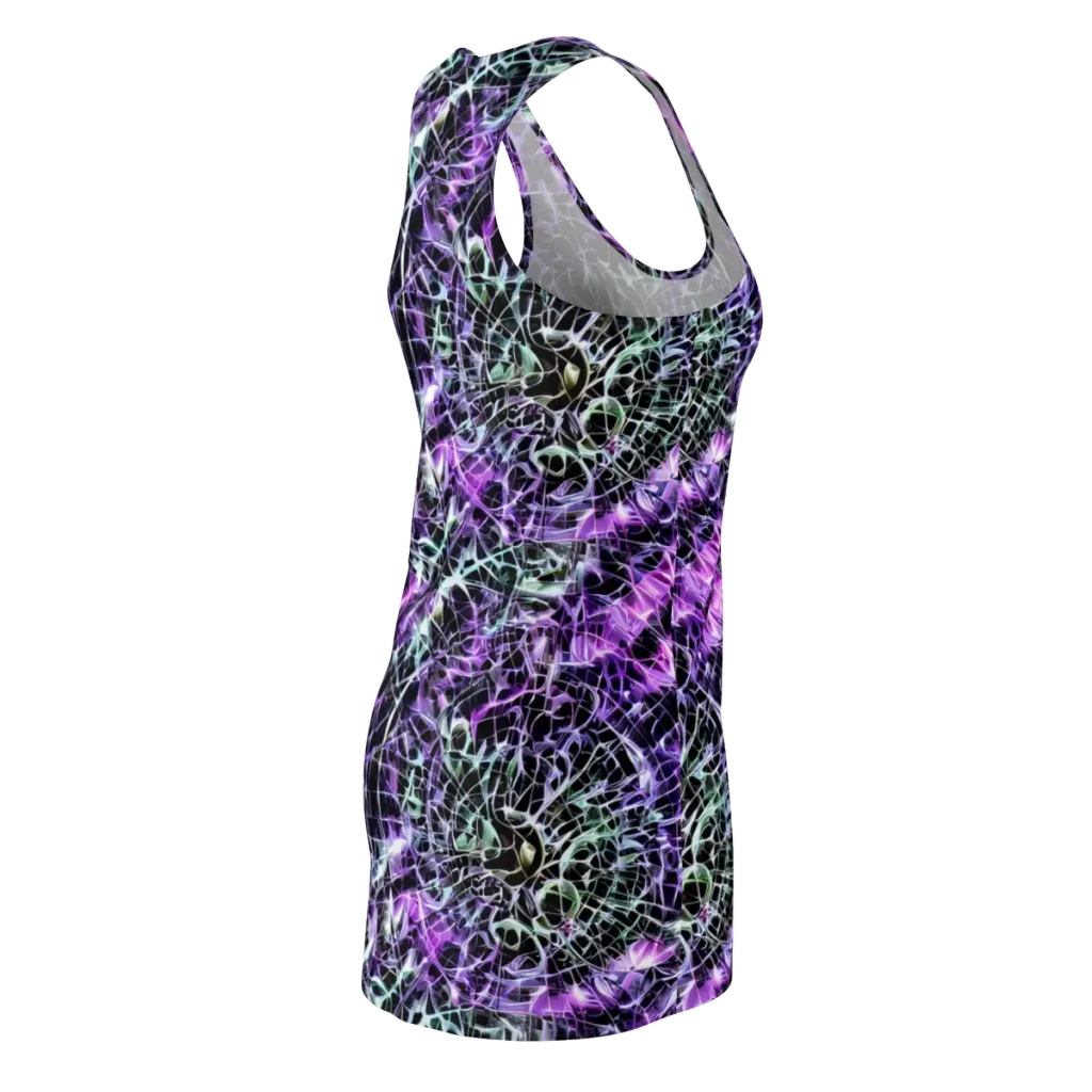 Spectral Circuitry on Racerback Dress — Back Side