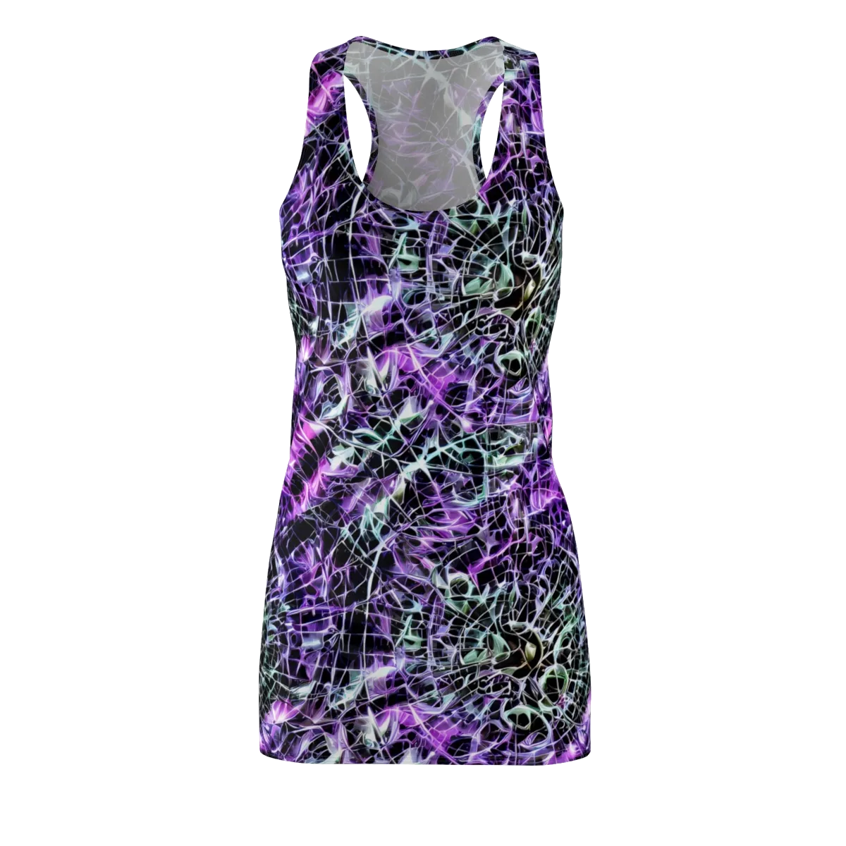 Spectral Circuitry on Racerback Dress — Front
