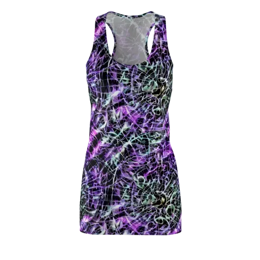 Spectral Circuitry on a Racerback Dress