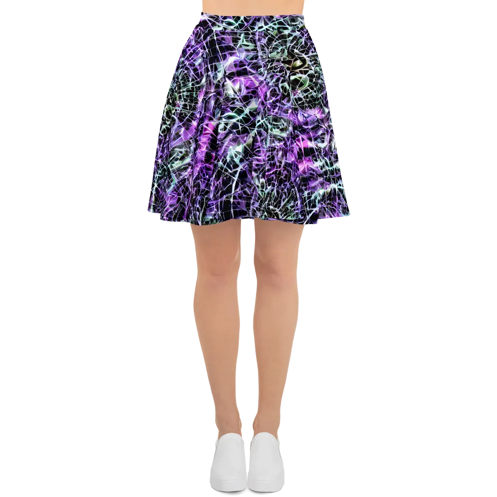 Spectral Circuitry on Skater Skirt — Front