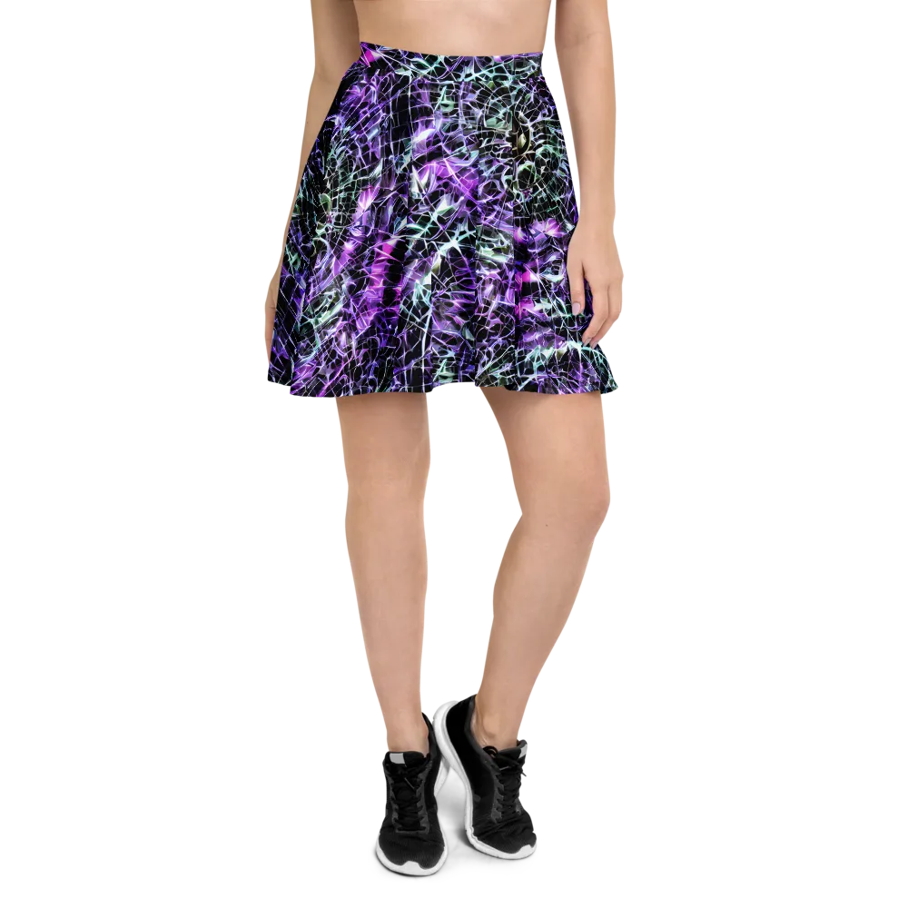 Spectral Circuitry on Skater Skirt — Front