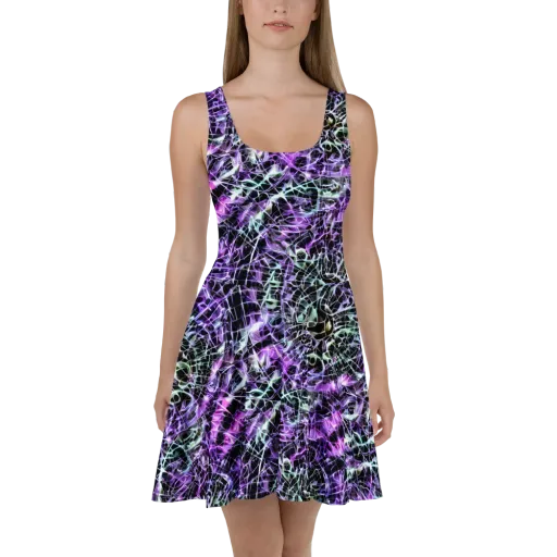 Spectral Circuitry on a Skater Dress
