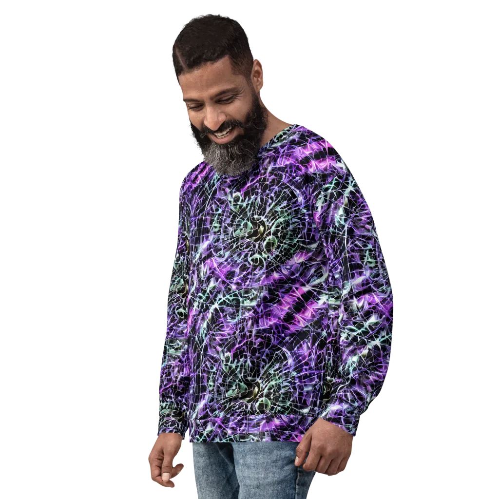 Spectral Circuitry on Sweatshirt — Left Front