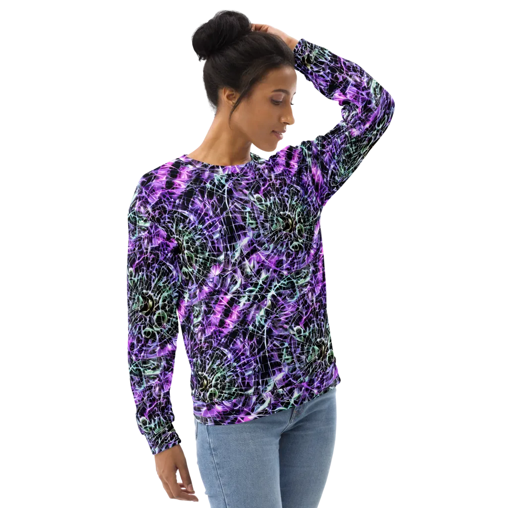 Spectral Circuitry on Sweatshirt — Right Front
