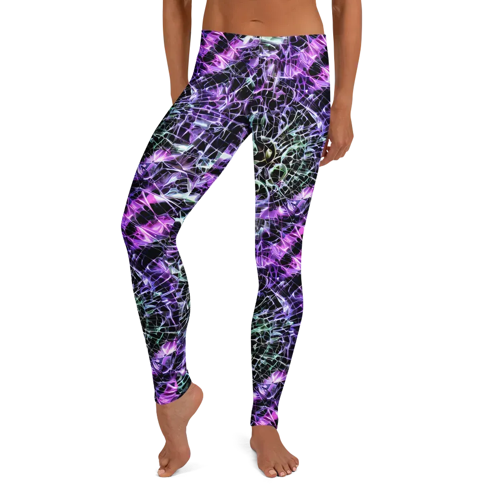 Spectral Circuitry on Leggings — Front