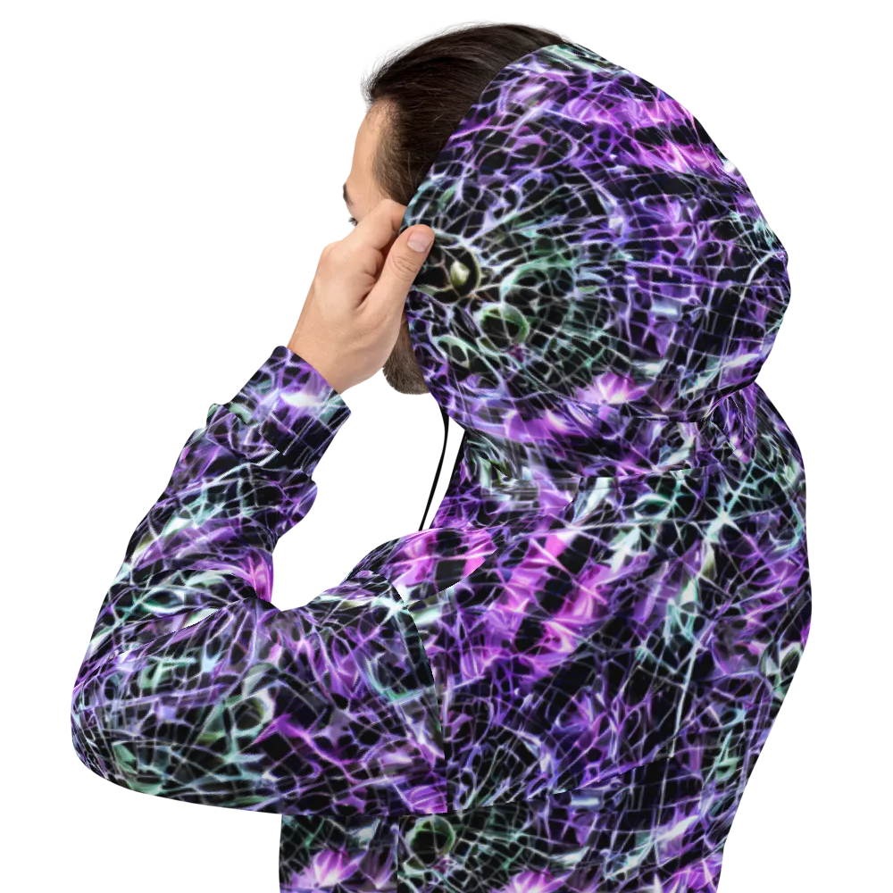 Spectral Circuitry on Hoodie — Back