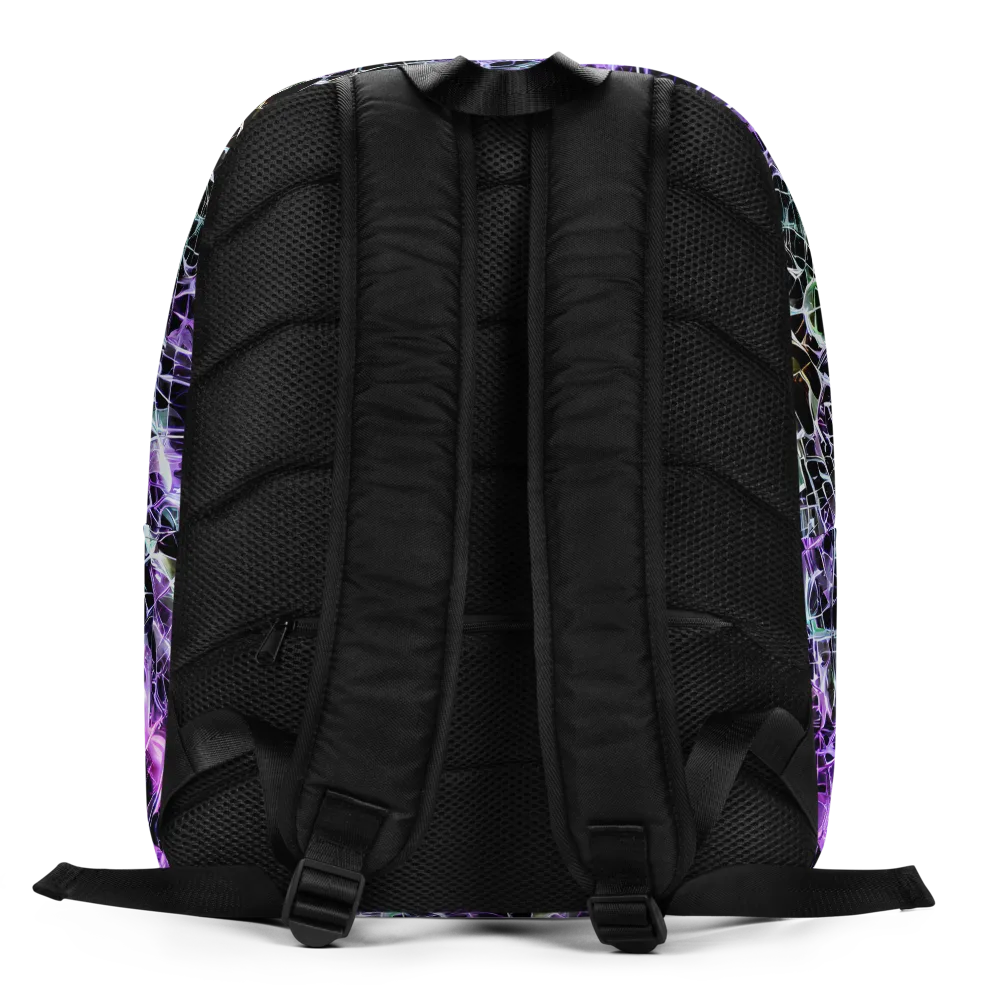 Spectral Circuitry on Minimalist Backpack — Back