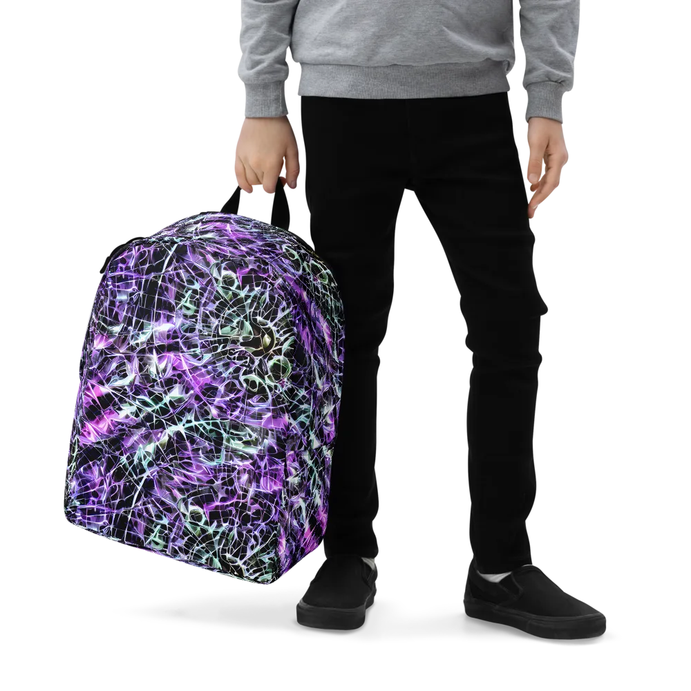 Spectral Circuitry on Minimalist Backpack — Zoomed-in