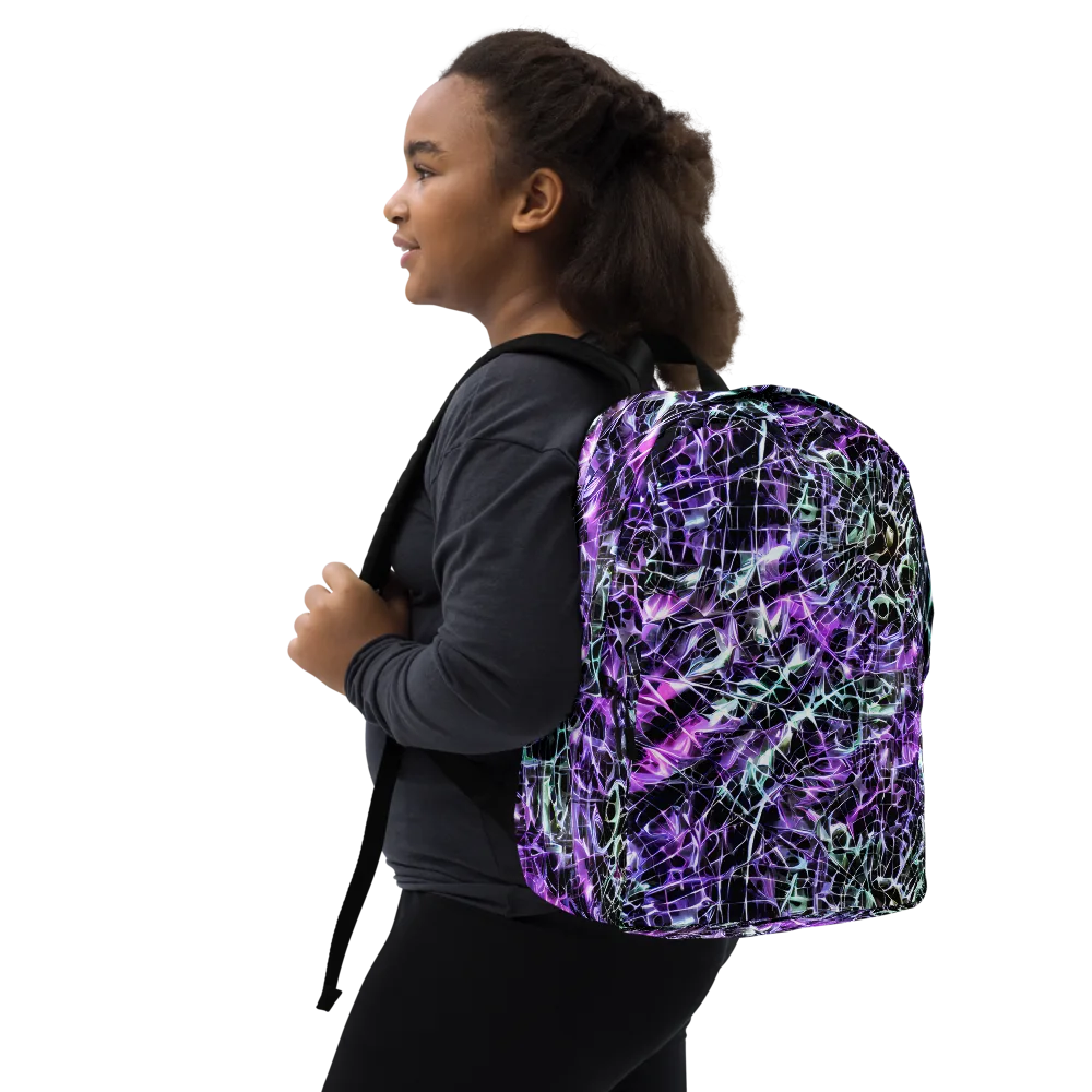 Spectral Circuitry on Minimalist Backpack — Right Front