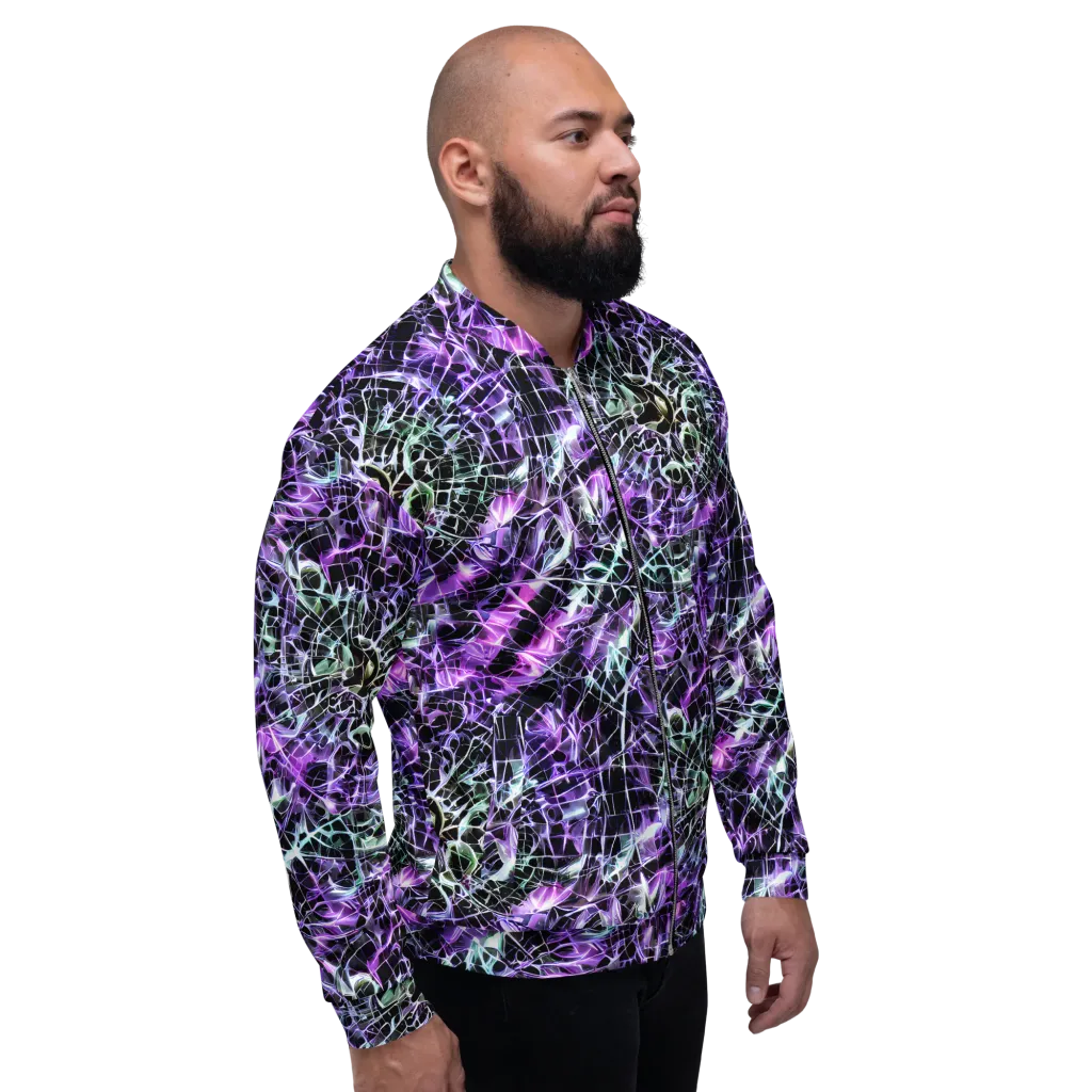 Spectral Circuitry on Bomber Jacket — Right