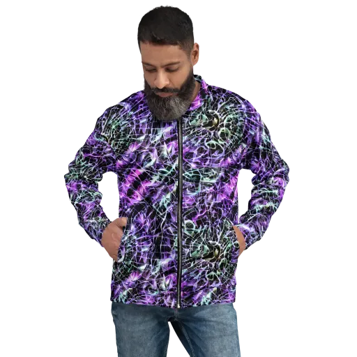 Spectral Circuitry on a Bomber Jacket