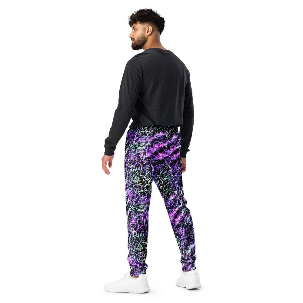 Spectral Circuitry on Men's Joggers — Back