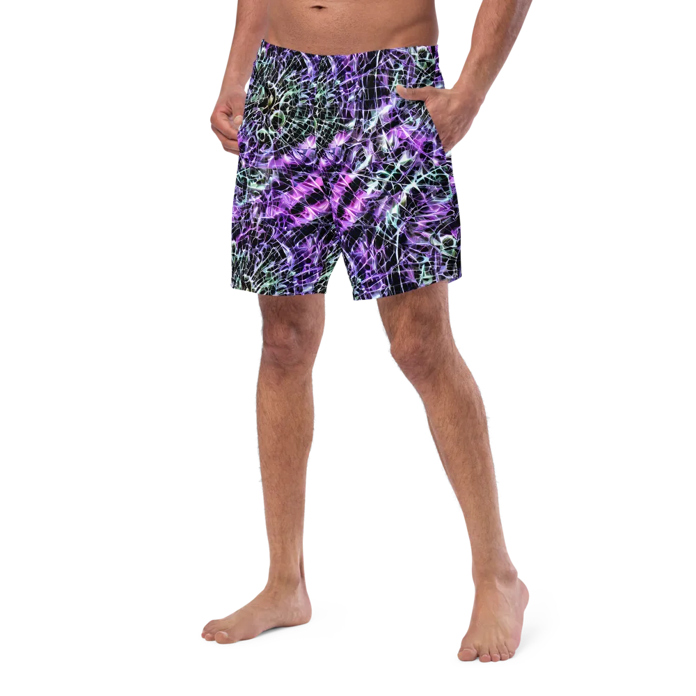 Spectral Circuitry on Swim Trunks — Left Front