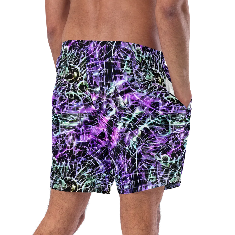Spectral Circuitry on Swim Trunks — Right Back